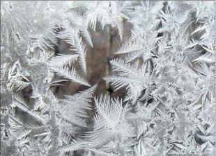 Ледяные узоры на стекле – самые необычные природные явления